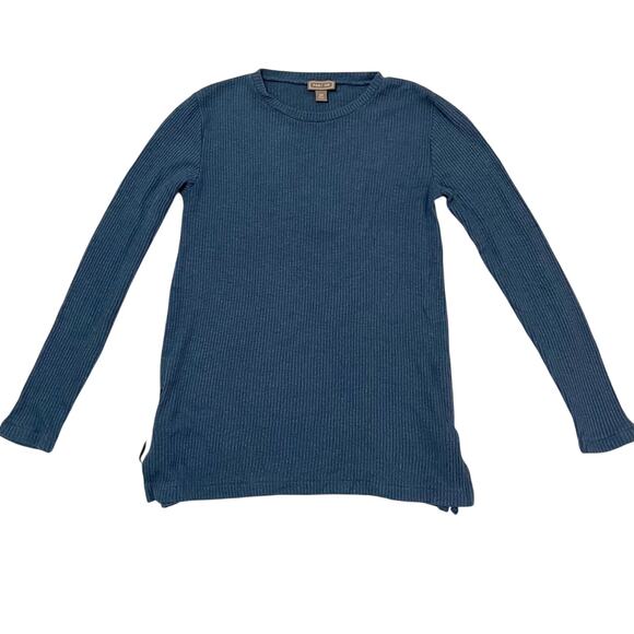 J. Crew Point Sur Ribbed Long Sleeve Tunic Top Size XS EUC - Picture 1 of 8